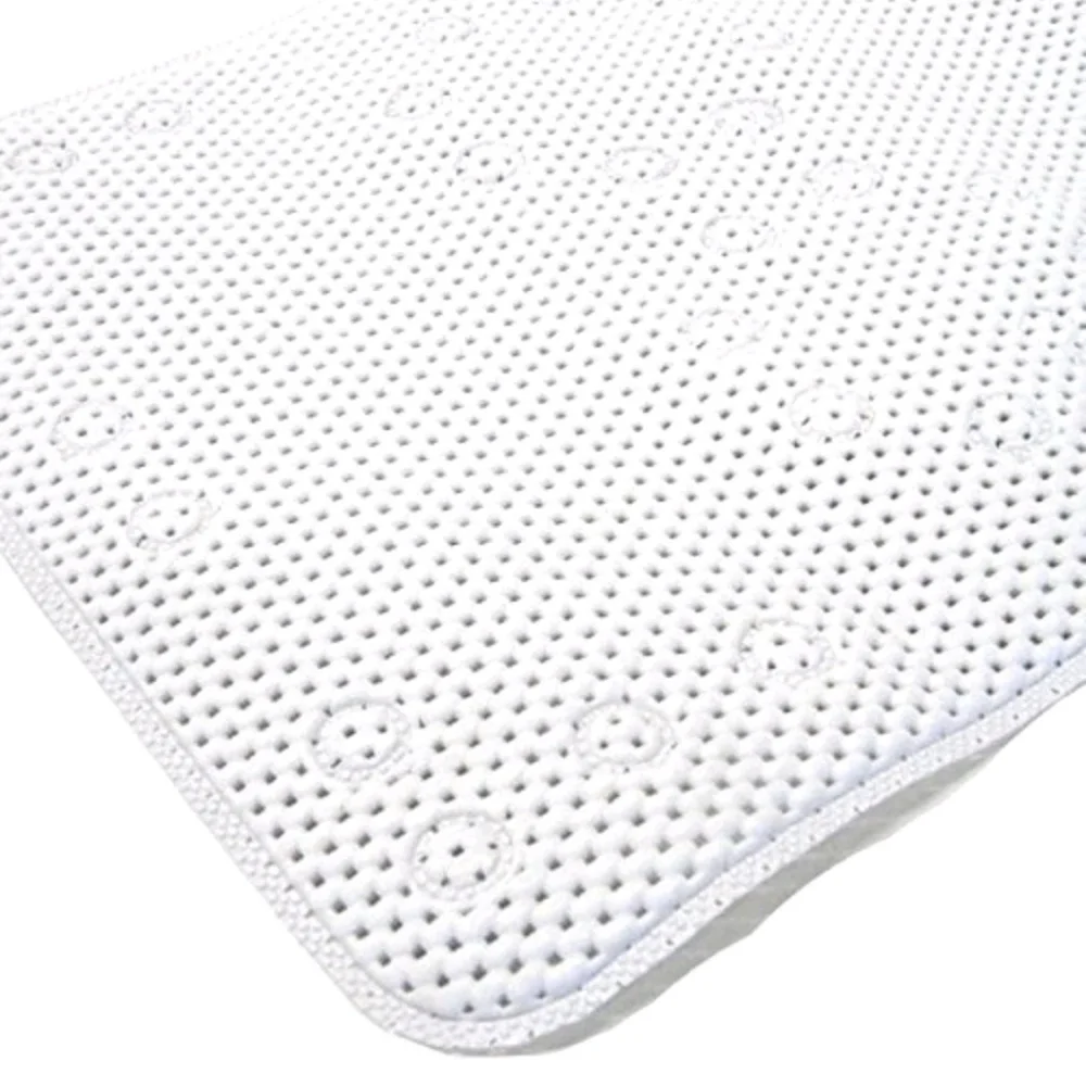 Comfort Bay White Waffle Cushion Tub Mat